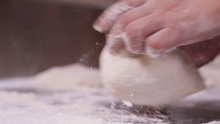 切面团 揉面团 制作面食面粉