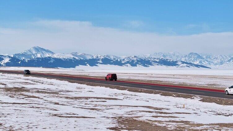 冬季新疆自驾 赛里木湖 环湖 自驾