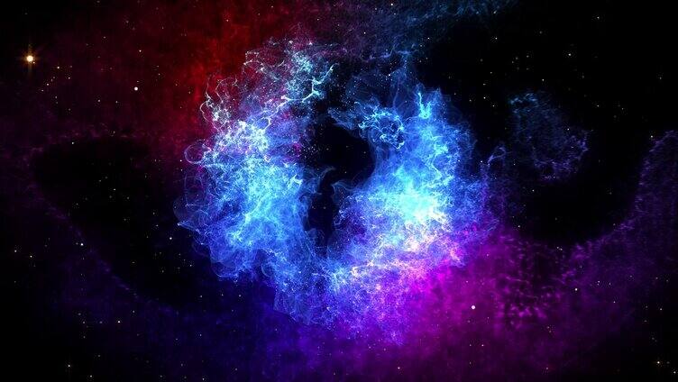 银河之眼宇宙星辰粒子空间特效4KAE工程