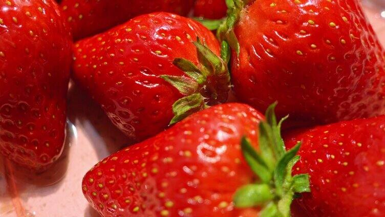 草莓水果4K视频素材