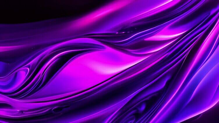 紫色质感背景 液态背景 紫色背景