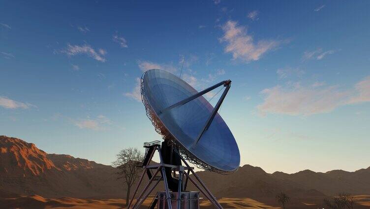 沙漠雷达天文探测