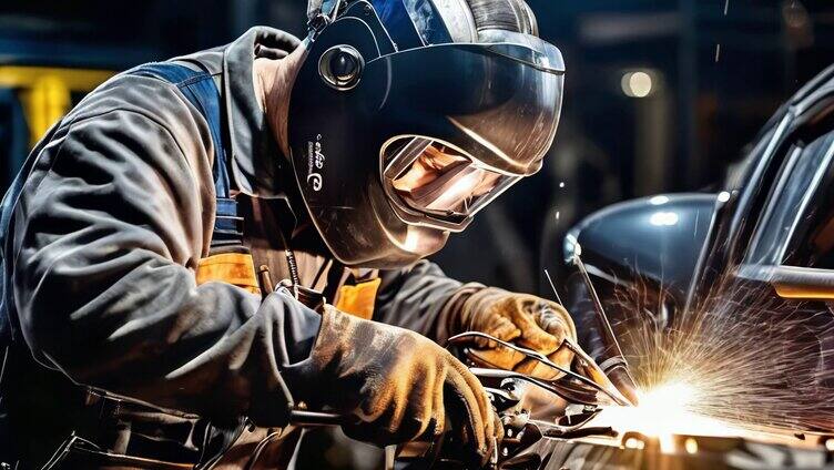 烧焊 新质生产力自动化生产线 工业产业