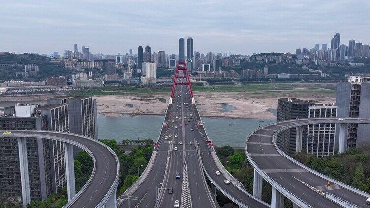 航拍重庆多组地标延时大合集