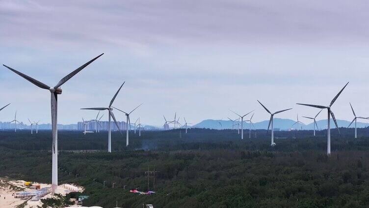 福州平潭岛 风力发电 新能源