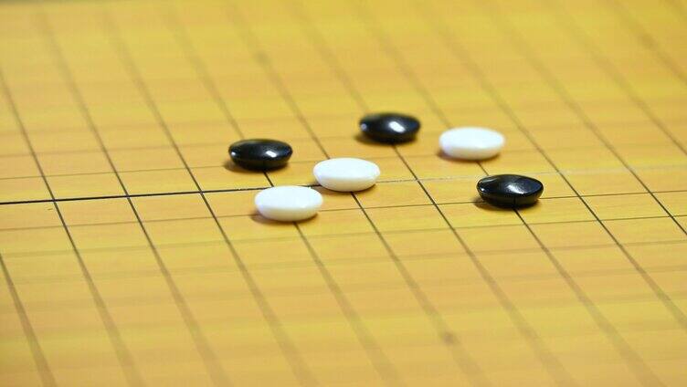 下围棋手部特写