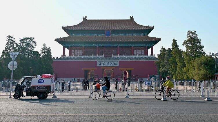 北京故宫博物院神武门