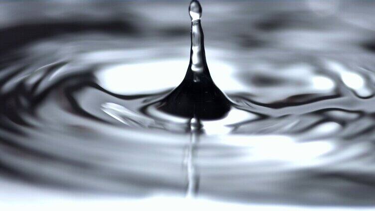 水天然水滴水纹滴水波纹波纹水资源水滴