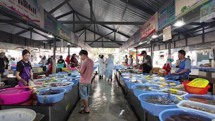 鱼市海鲜市场