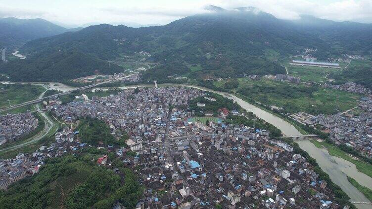 福建福安穆阳镇航拍