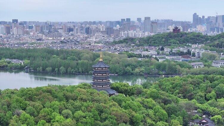 4k雷峰塔远景