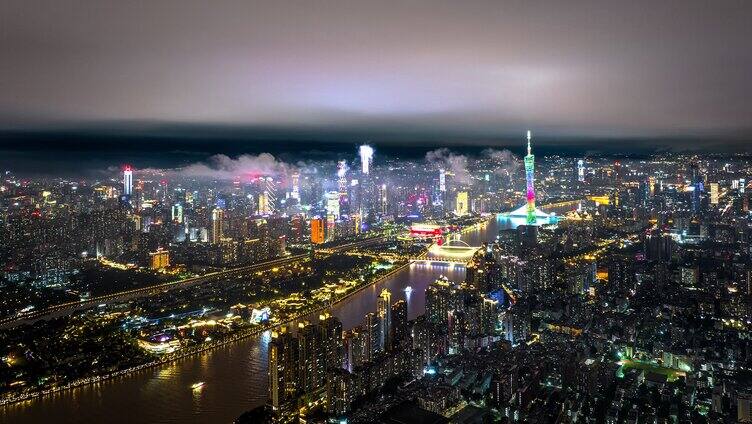 广州都市夜景