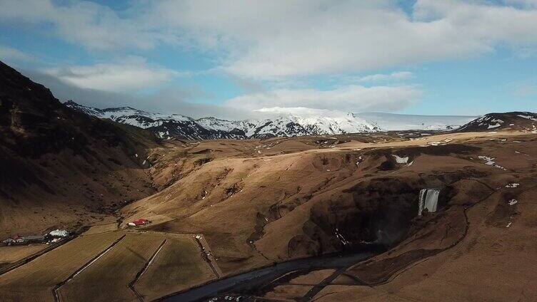 美丽的冰岛全景
