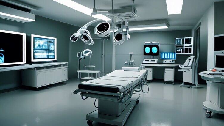 智慧医疗医院高科技医疗设备镜头合集
