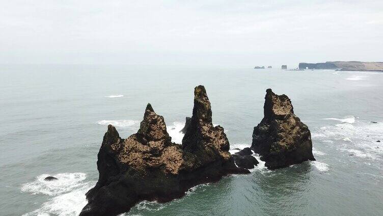 冰岛海面全景
