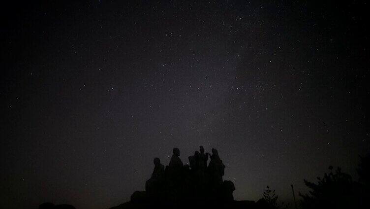 泉州德化九仙山双子座流星雨2k延时