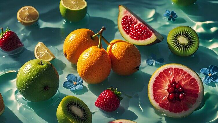 水果 夏日缤纷水果
