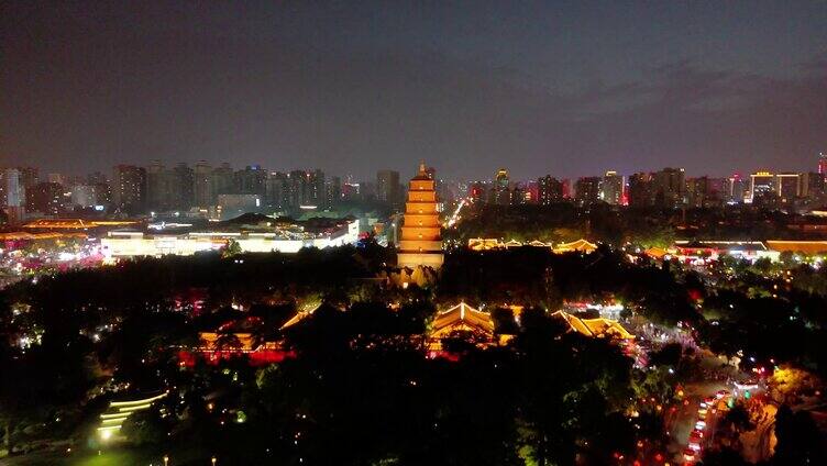 大雁芙蓉园夜景(1)