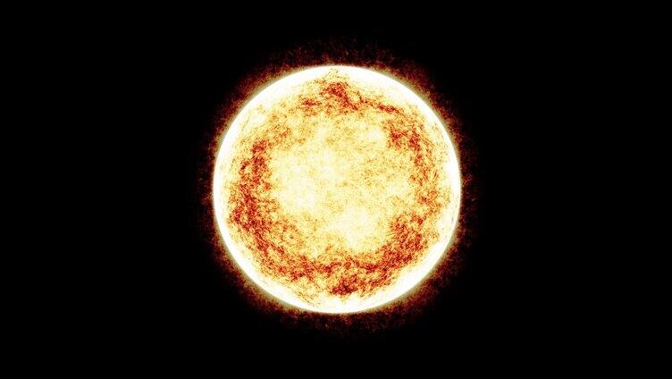 太阳黑子太阳火球近距离的太阳燃烧