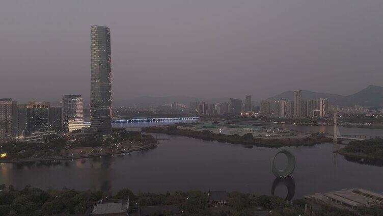 厦门集美区园博苑夜景