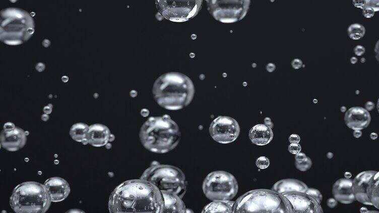 水分子滋润水饱满清透活力透明