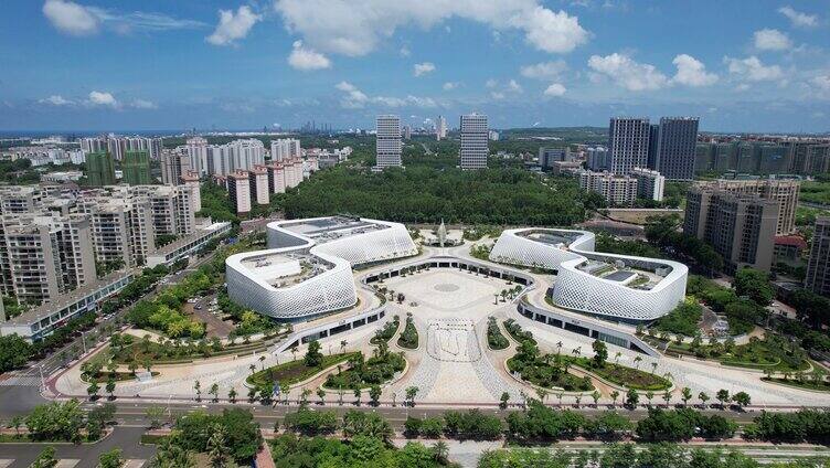 海南省洋浦经济开发区的广场滨海文化广场