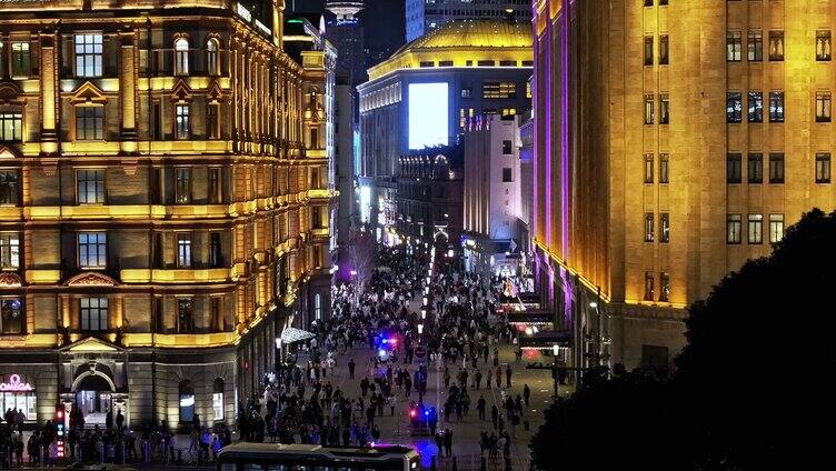 上海南京西路夜景