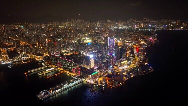 香港航拍日夜航拍精选