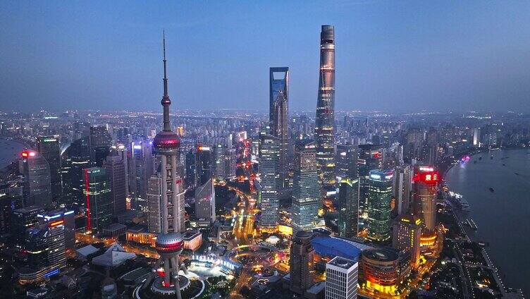 上海航拍空镜