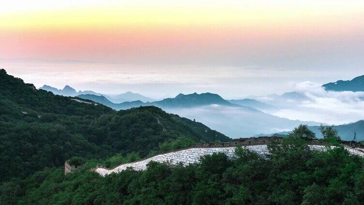 慕田峪方向云海