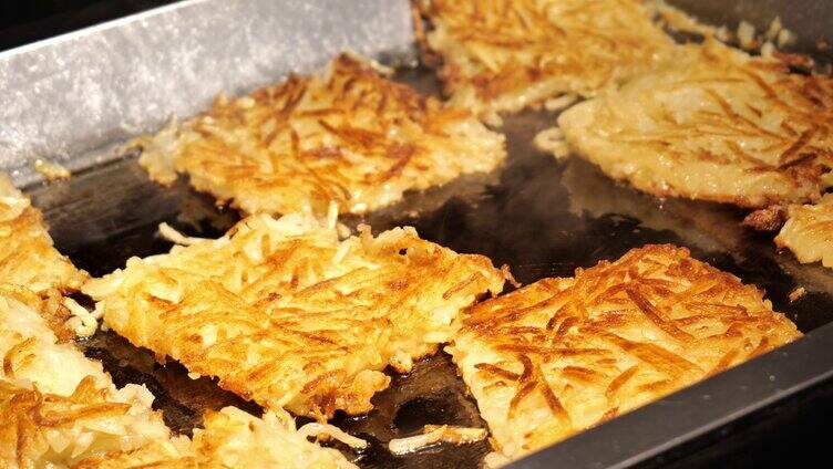 夜市小吃美食萝卜饼