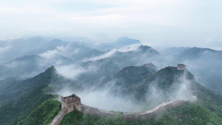 云海长城河北长城