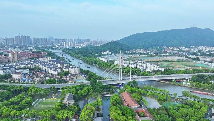 蓉湖大桥 无锡运河大桥 京杭大运河无锡段