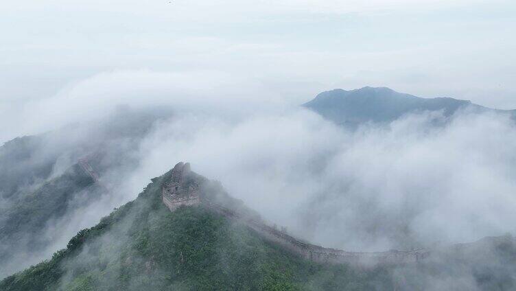 云海长城河北长城