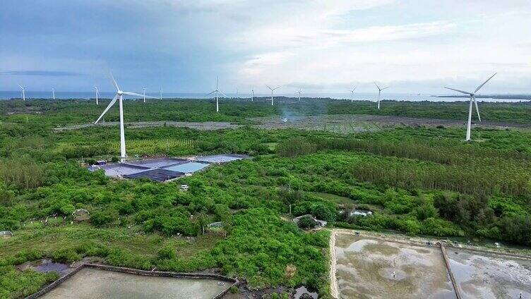  海南儋州峨蔓镇风力发电场