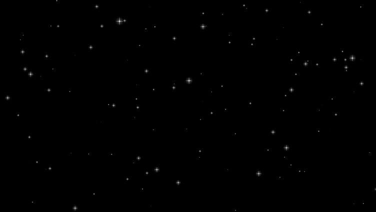  【AE模板】4组星星闪烁视频素材