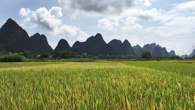 航拍桂林山水