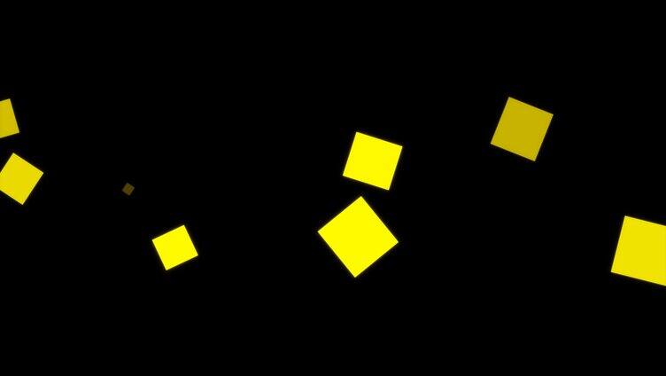 方块漂浮视频动画
