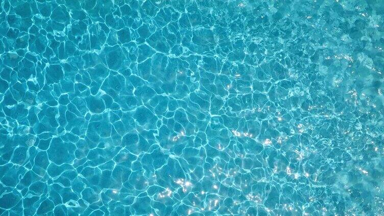 泳池水面波纹