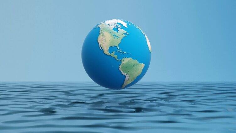 地球和水资源概念