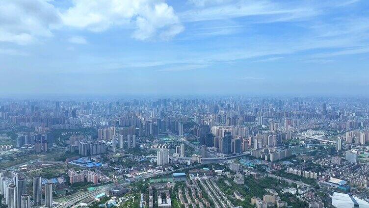 成华区-市中心-俯拍