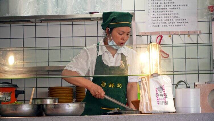 武汉小吃店早餐店三鲜豆皮