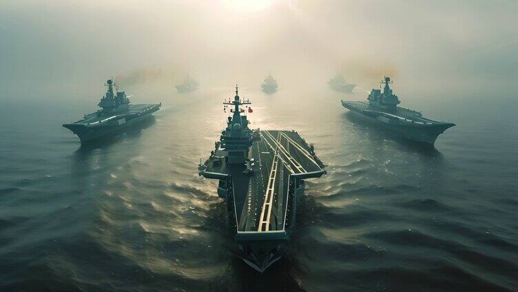海军实力 航母编队 舰载机 国防力量