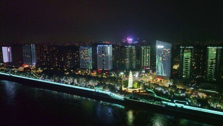 宜昌滨江夜景