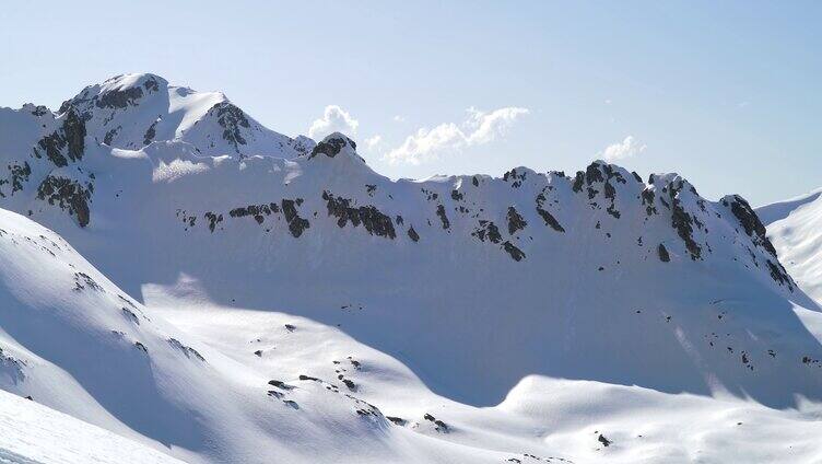 8k雪山延时