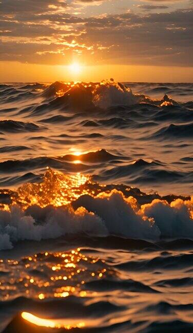 日出海边唯美