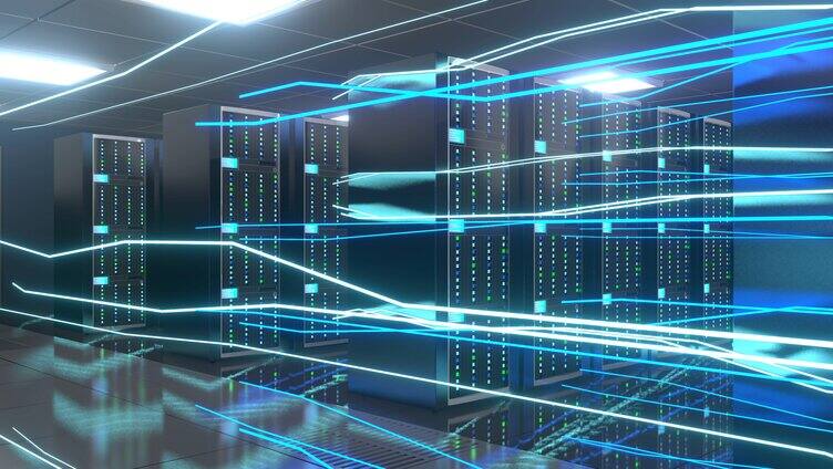 超级数据机房的大容量储存