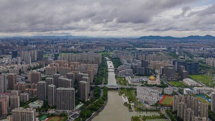 2024杭州京杭大运河延时