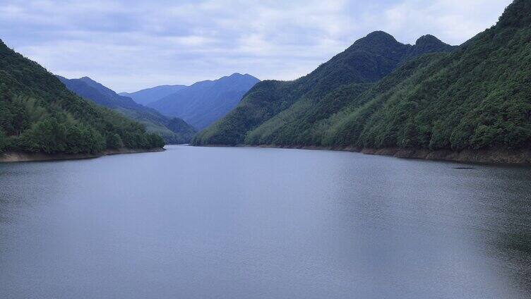 浙江天台大雷山水库延时