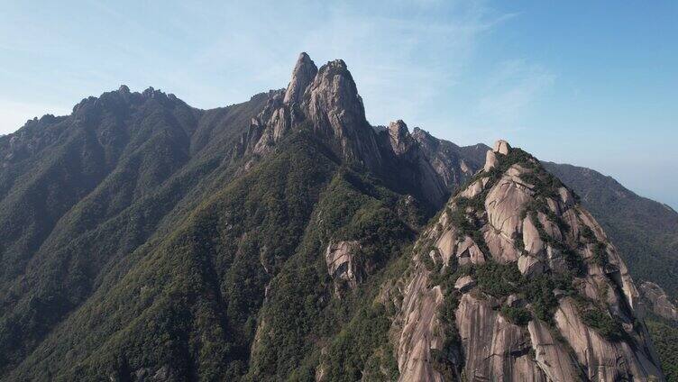 九华山后山天柱峰